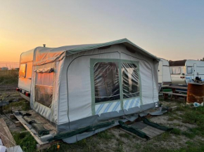 Przyczepa Retro JustarniaCamp Jastarnia